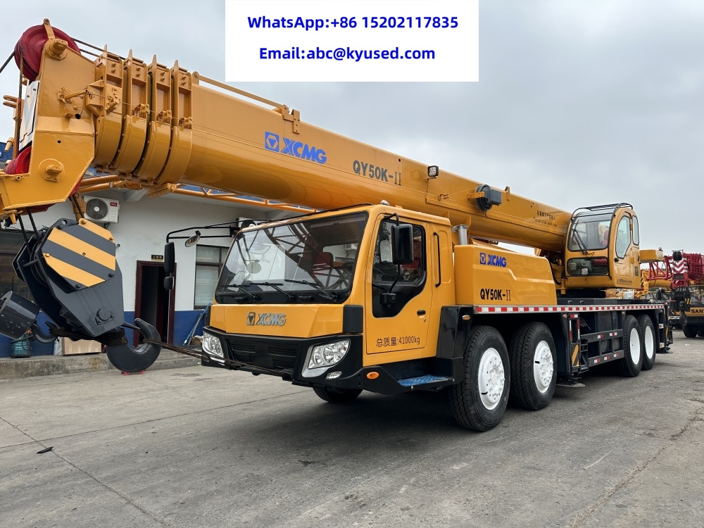 XCMG QY50K-II QY50K-2 QY50K QY70K QY55K QY65K 50TON 70TON 55TON 60TON 65TON - Autódaru: 1 kép. XCMG QY50K-II QY50K-2 QY50K QY70K QY55K QY65K 50TON 70TON 55TON 60TON 65TON - Autódaru: 1 kép.