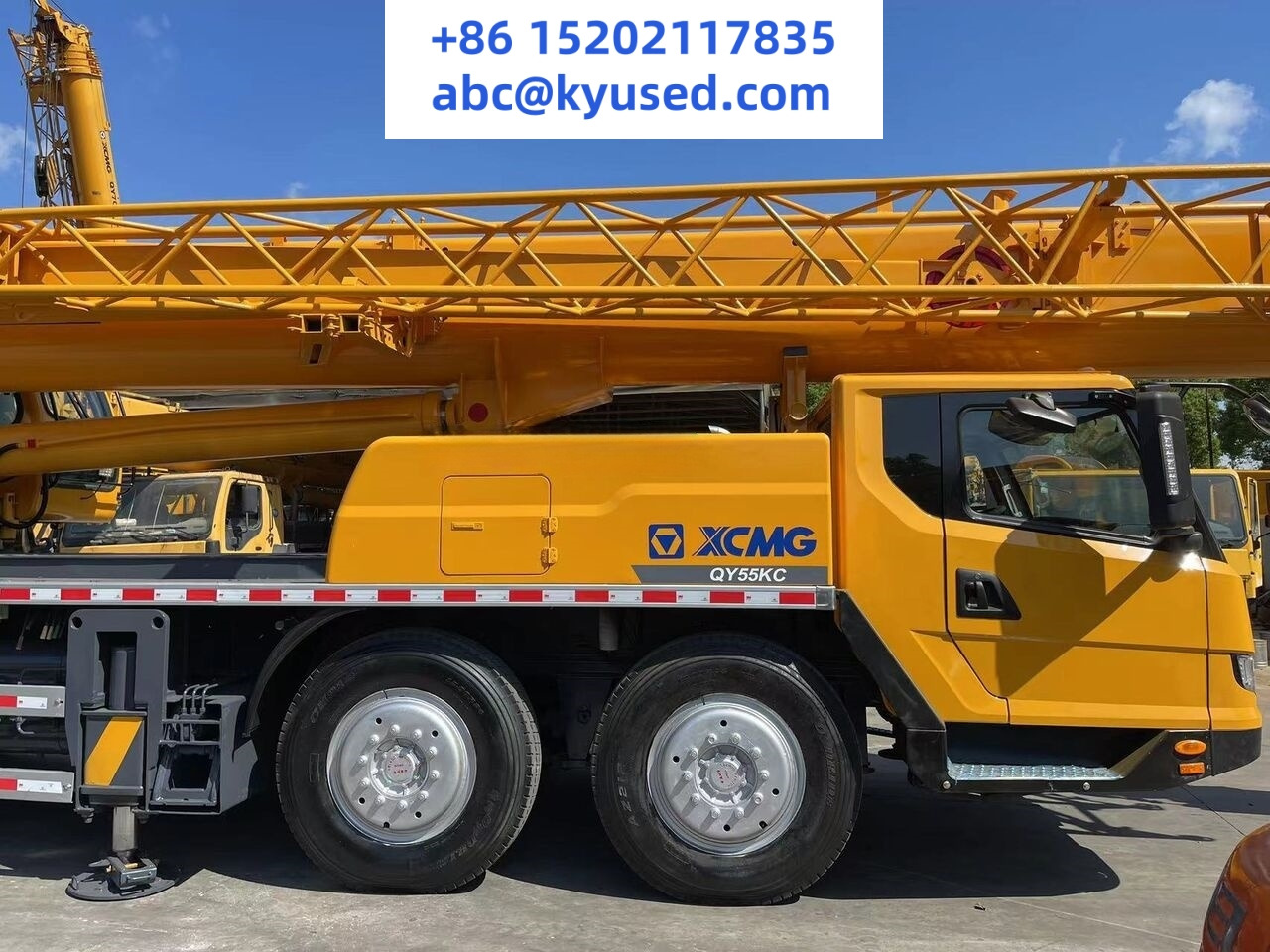 XCMG QY55KC - Autódaru: 4 kép. XCMG QY55KC - Autódaru: 4 kép.
