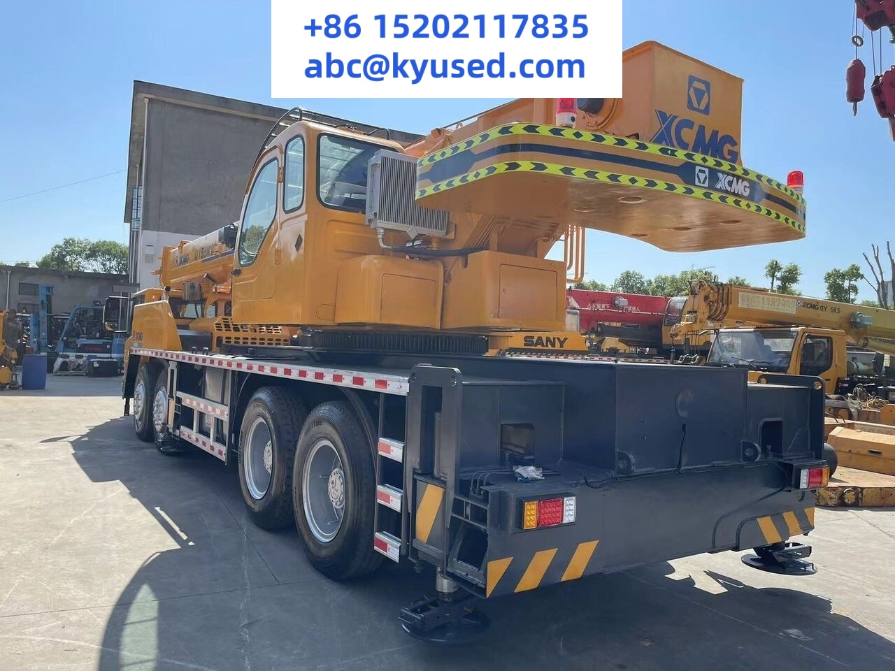 XCMG QY55KC - Autódaru: 5 kép. XCMG QY55KC - Autódaru: 5 kép.