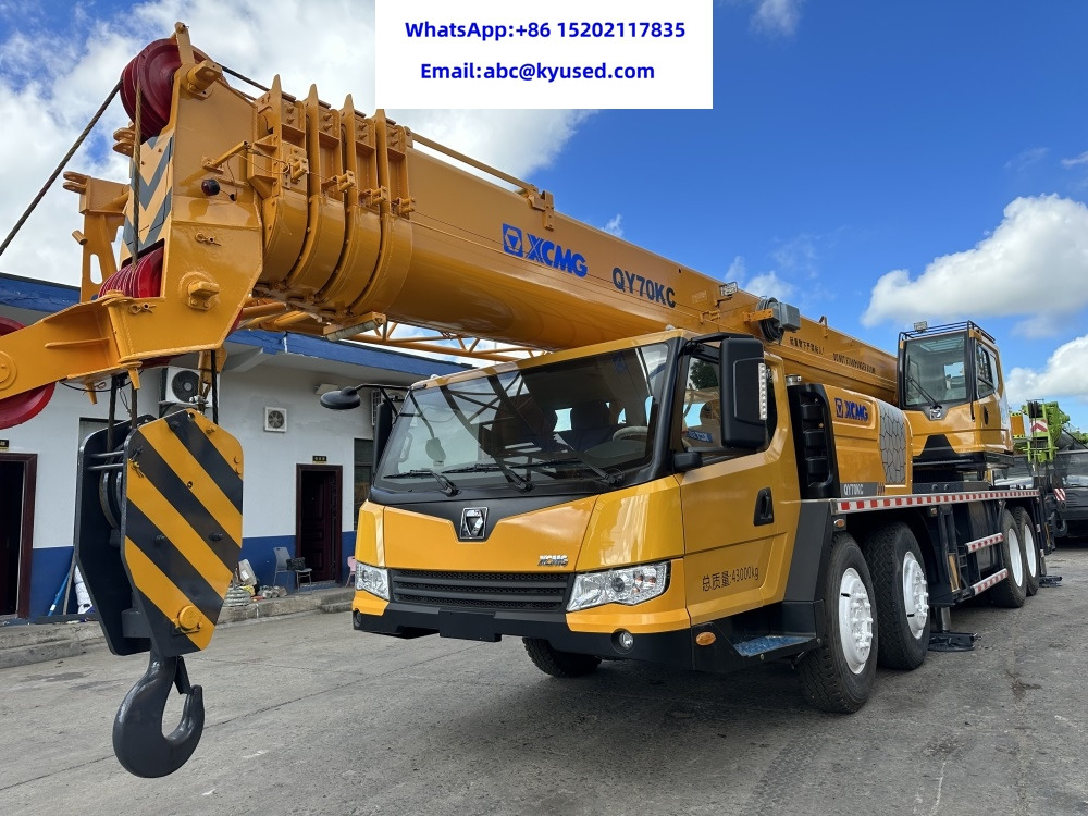 XCMG QY70KC QY70KA XCT70 XCT80 QY50KC QY50K QY70K XCT25L5 QY25K5 QY35K5 25TON 30TON 35TON 50TON 70TON 80TON 75TON TRUCK CRANE - Autódaru: 1 kép. XCMG QY70KC QY70KA XCT70 XCT80 QY50KC QY50K QY70K XCT25L5 QY25K5 QY35K5 25TON 30TON 35TON 50TON 70TON 80TON 75TON TRUCK CRANE - Autódaru: 1 kép.