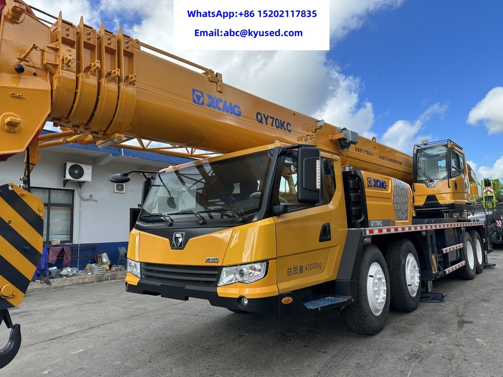 XCMG QY70KC XCT70 QY70KA 70TON 50TON 25TON 80TON - Autódaru: 3 kép. XCMG QY70KC XCT70 QY70KA 70TON 50TON 25TON 80TON - Autódaru: 3 kép.
