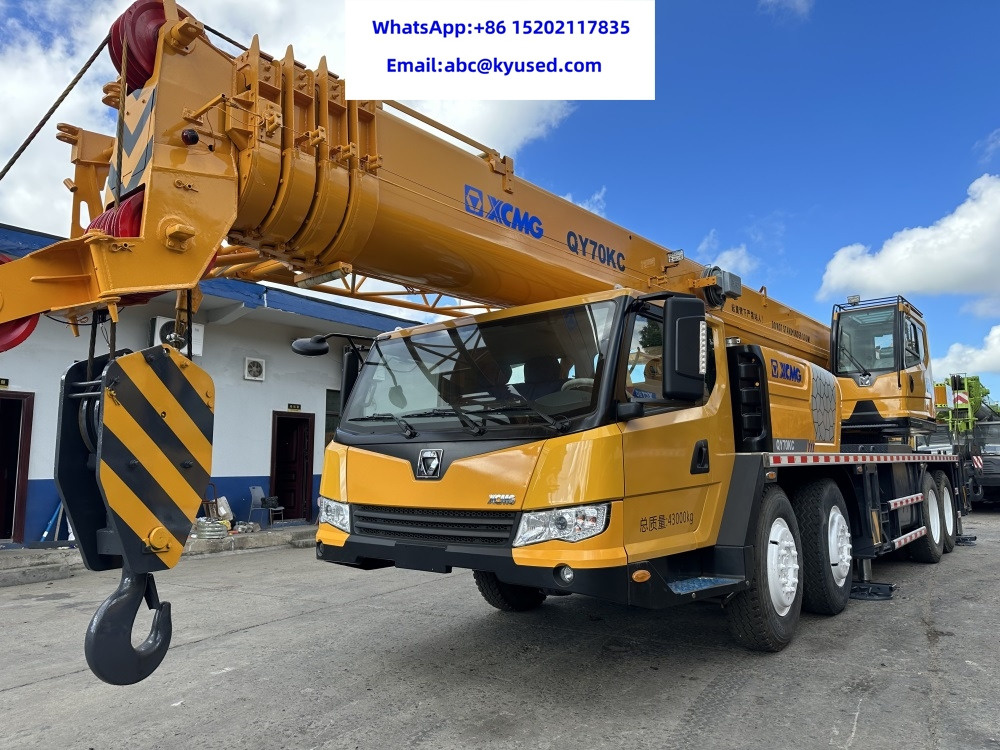 XCMG QY70KC XCT70 QY70KA 70TON 50TON 25TON 80TON - Autódaru: 1 kép. XCMG QY70KC XCT70 QY70KA 70TON 50TON 25TON 80TON - Autódaru: 1 kép.