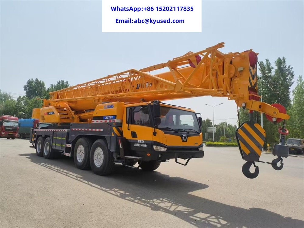 XCMG XCT80 - Autódaru: 5 kép. XCMG XCT80 - Autódaru: 5 kép.