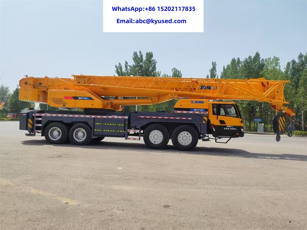 XCMG XCT80 - Autódaru: 4 kép. XCMG XCT80 - Autódaru: 4 kép.