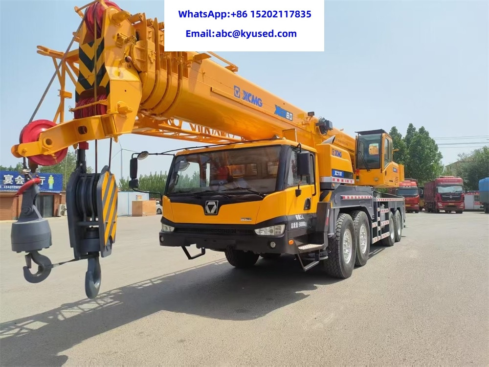 XCMG XCT80 - Autódaru: 1 kép. XCMG XCT80 - Autódaru: 1 kép.