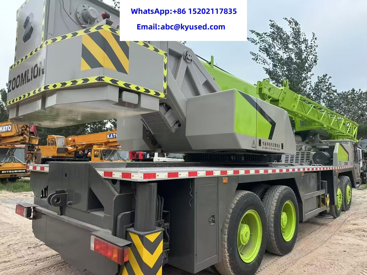 ZOOMLION QY70V ZTC700V QY80V ZTC800V 70TON 80TON CRANE - Autódaru: 2 kép. ZOOMLION QY70V ZTC700V QY80V ZTC800V 70TON 80TON CRANE - Autódaru: 2 kép.