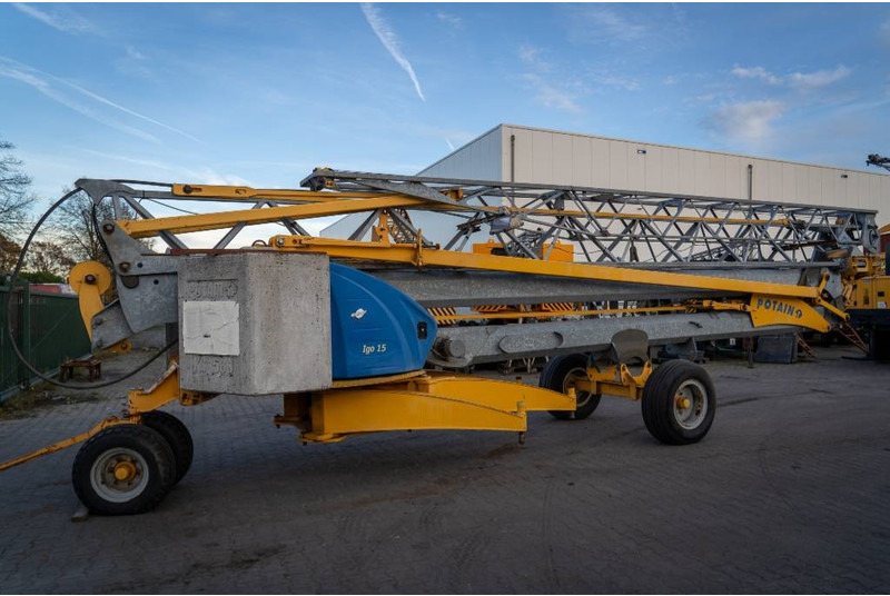 Potain Igo 15 - Daru: 1 kép. Potain Igo 15 - Daru: 1 kép.