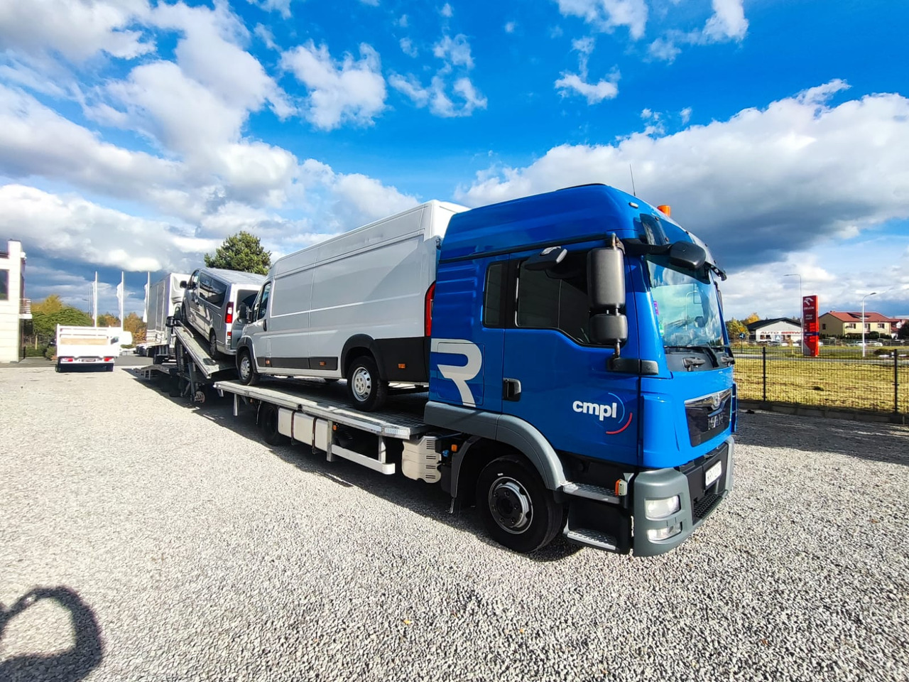 MAN TGL - Autószállító teherautó: 5 kép. MAN TGL - Autószállító teherautó: 5 kép.