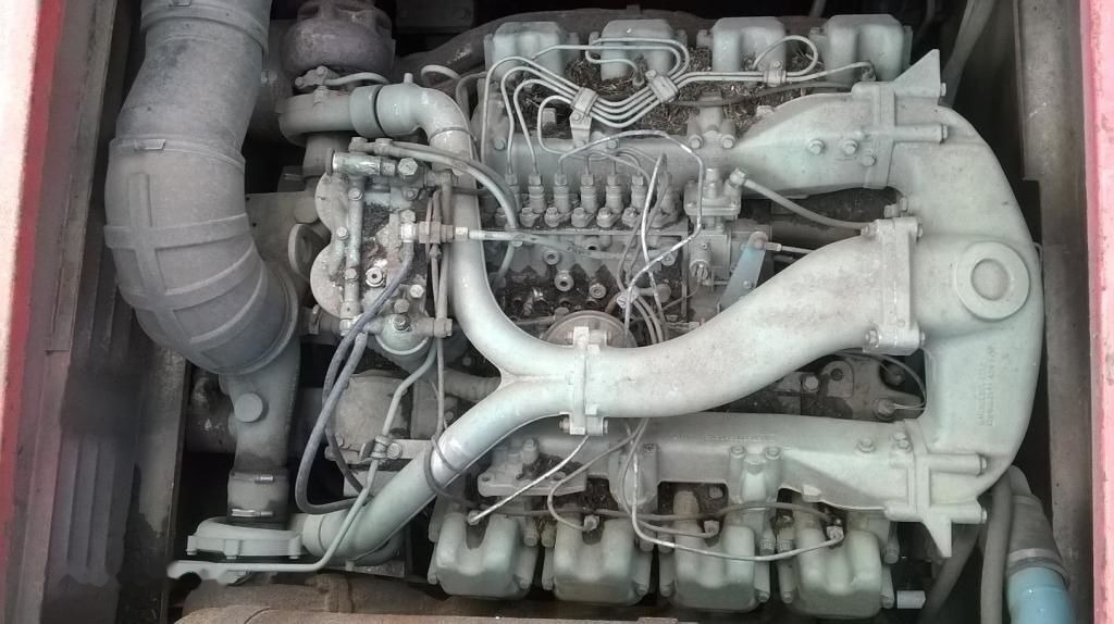 Mercedes-Benz OM402LA - Motor - Teherautó: 1 kép. Mercedes-Benz OM402LA - Motor - Teherautó: 1 kép.