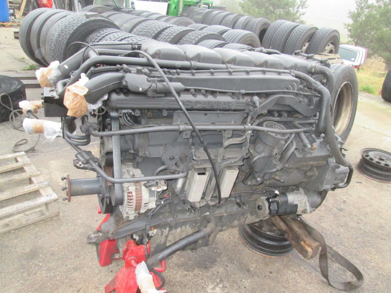 Scania DC9 17 PDE Scania R 270 - Motor - Teherautó: 2 kép. Scania DC9 17 PDE Scania R 270 - Motor - Teherautó: 2 kép.