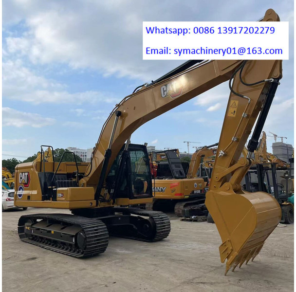 Lánctalpas kotró Caterpillar 320GC: 9 kép.
