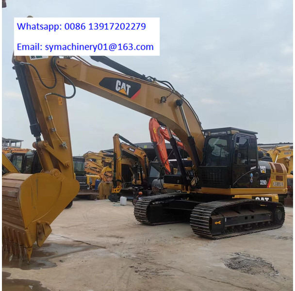 Caterpillar 329D2 - Lánctalpas kotró: 4 kép. Caterpillar 329D2 - Lánctalpas kotró: 4 kép.