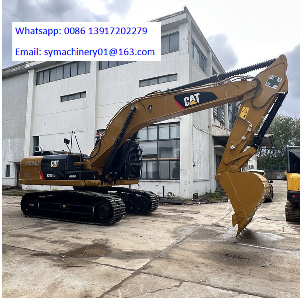 Caterpillar 329D2L - Lánctalpas kotró: 1 kép. Caterpillar 329D2L - Lánctalpas kotró: 1 kép.