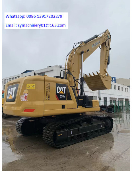 Caterpillar 330GC - Lánctalpas kotró: 4 kép. Caterpillar 330GC - Lánctalpas kotró: 4 kép.