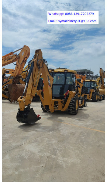 Caterpillar 416F2 - Kotrórakodó: 3 kép. Caterpillar 416F2 - Kotrórakodó: 3 kép.