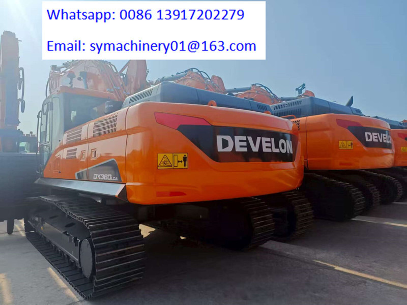 Develon DX360LC-9C - Lánctalpas kotró: 1 kép. Develon DX360LC-9C - Lánctalpas kotró: 1 kép.