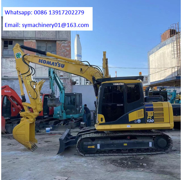 Lánctalpas kotró Komatsu PC130: 10 kép.