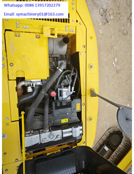 Lánctalpas kotró Komatsu PC130: 8 kép. Lánctalpas kotró Komatsu PC130: 8 kép.