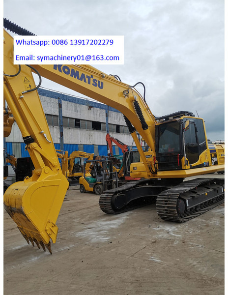 Komatsu PC210LC-8 - Lánctalpas kotró: 1 kép. Komatsu PC210LC-8 - Lánctalpas kotró: 1 kép.