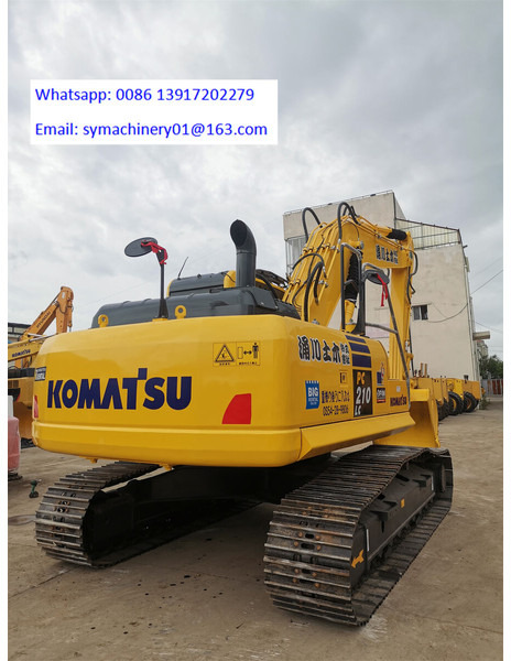 Komatsu PC210LC-8 - Lánctalpas kotró: 3 kép. Komatsu PC210LC-8 - Lánctalpas kotró: 3 kép.