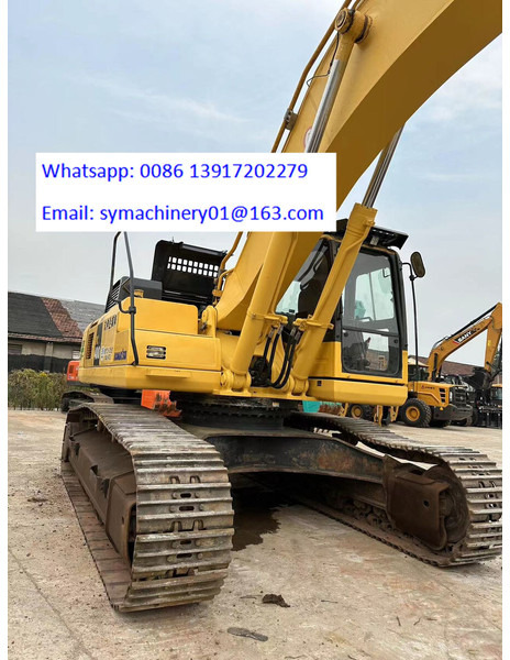 Lánctalpas kotró Komatsu PC400-8: 14 kép.