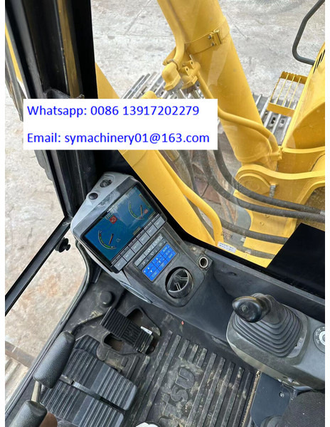 Lánctalpas kotró Komatsu PC400-8: 8 kép.
