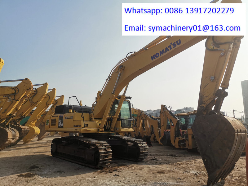 Komatsu PC450-8 - Lánctalpas kotró: 2 kép. Komatsu PC450-8 - Lánctalpas kotró: 2 kép.