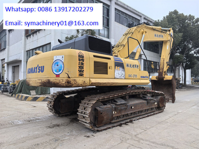 Komatsu PC450-8 - Lánctalpas kotró: 3 kép. Komatsu PC450-8 - Lánctalpas kotró: 3 kép.