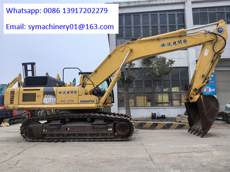 Komatsu PC450-8 - Lánctalpas kotró: 1 kép. Komatsu PC450-8 - Lánctalpas kotró: 1 kép.