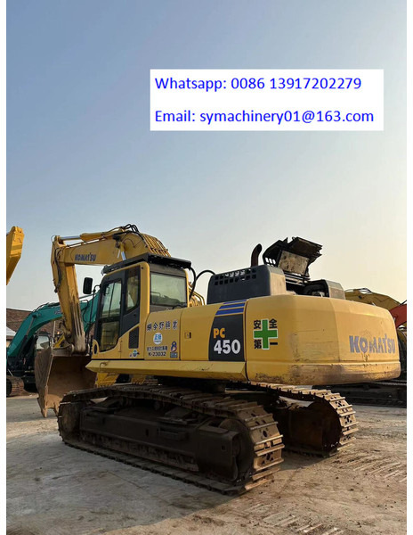 Komatsu PC450-8R - Lánctalpas kotró: 2 kép. Komatsu PC450-8R - Lánctalpas kotró: 2 kép.