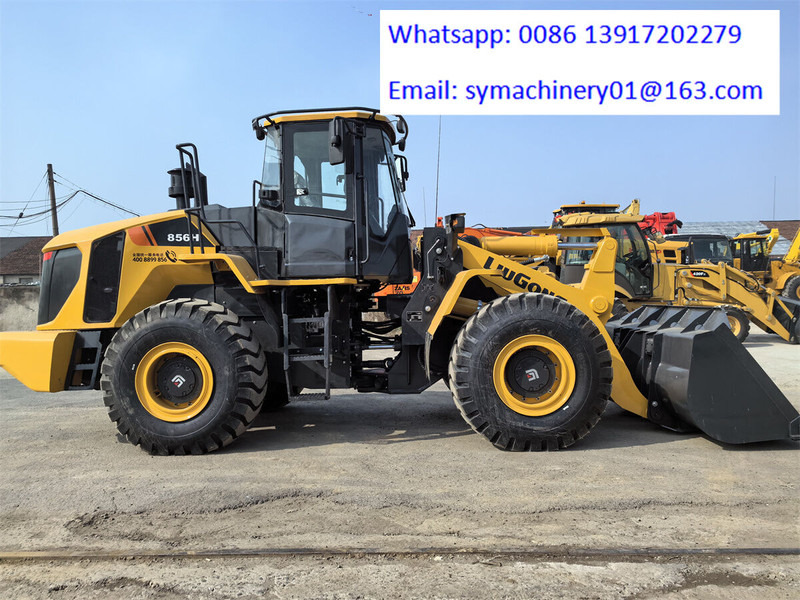 LIUGONG CLG 856H - Gumikerekes homlokrakodó: 4 kép. LIUGONG CLG 856H - Gumikerekes homlokrakodó: 4 kép.