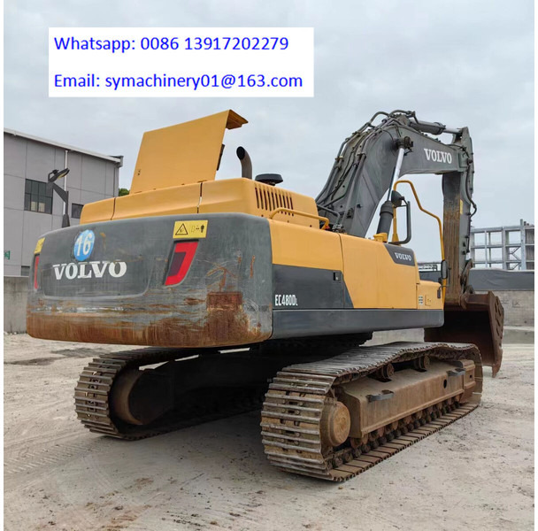 Volvo EC480DL - Lánctalpas kotró: 1 kép. Volvo EC480DL - Lánctalpas kotró: 1 kép.