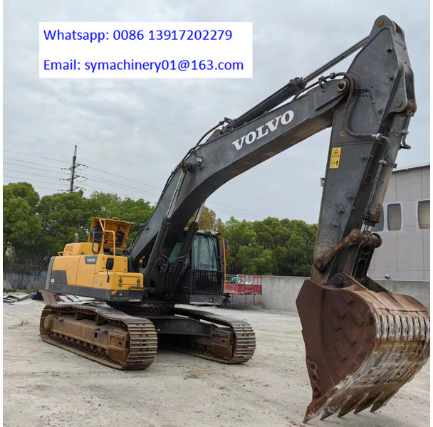 Volvo EC480DL - Lánctalpas kotró: 2 kép. Volvo EC480DL - Lánctalpas kotró: 2 kép.