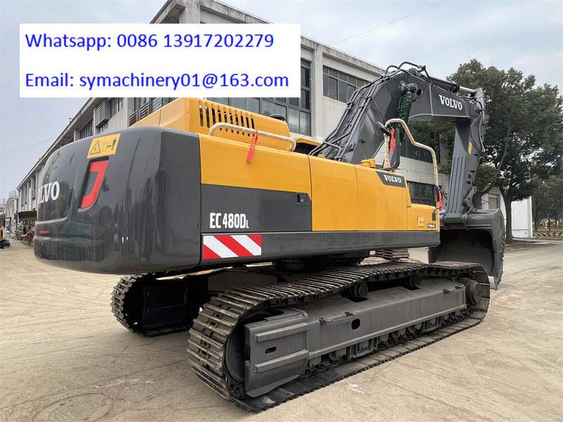 Volvo EC480DL - Lánctalpas kotró: 5 kép. Volvo EC480DL - Lánctalpas kotró: 5 kép.