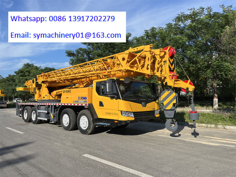 XCMG QY50KC - Terepjáró autódaru: 4 kép. XCMG QY50KC - Terepjáró autódaru: 4 kép.