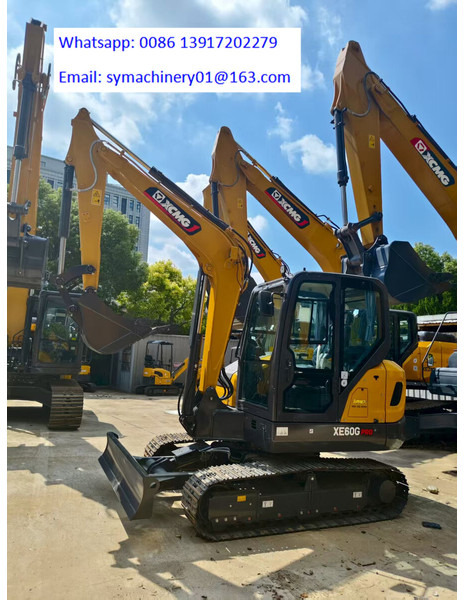 XCMG XE60GA - Minikotró: 2 kép. XCMG XE60GA - Minikotró: 2 kép.