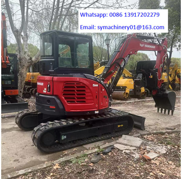 Yanmar Vio 55 - Minikotró: 5 kép. Yanmar Vio 55 - Minikotró: 5 kép.