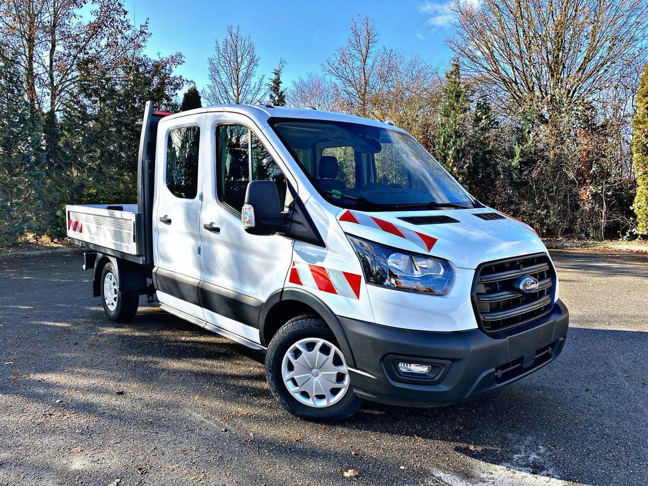 Ford Pritsche 350L2 DoKa|Trend|Garantie bis 08.27|19% - Duplakabinos kisteherautó: 1 kép. Ford Pritsche 350L2 DoKa|Trend|Garantie bis 08.27|19% - Duplakabinos kisteherautó: 1 kép.