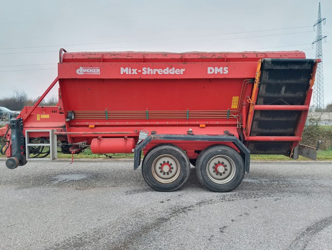 Dücker DMS 500S - Ipari aprítógép: 4 kép. Dücker DMS 500S - Ipari aprítógép: 4 kép.