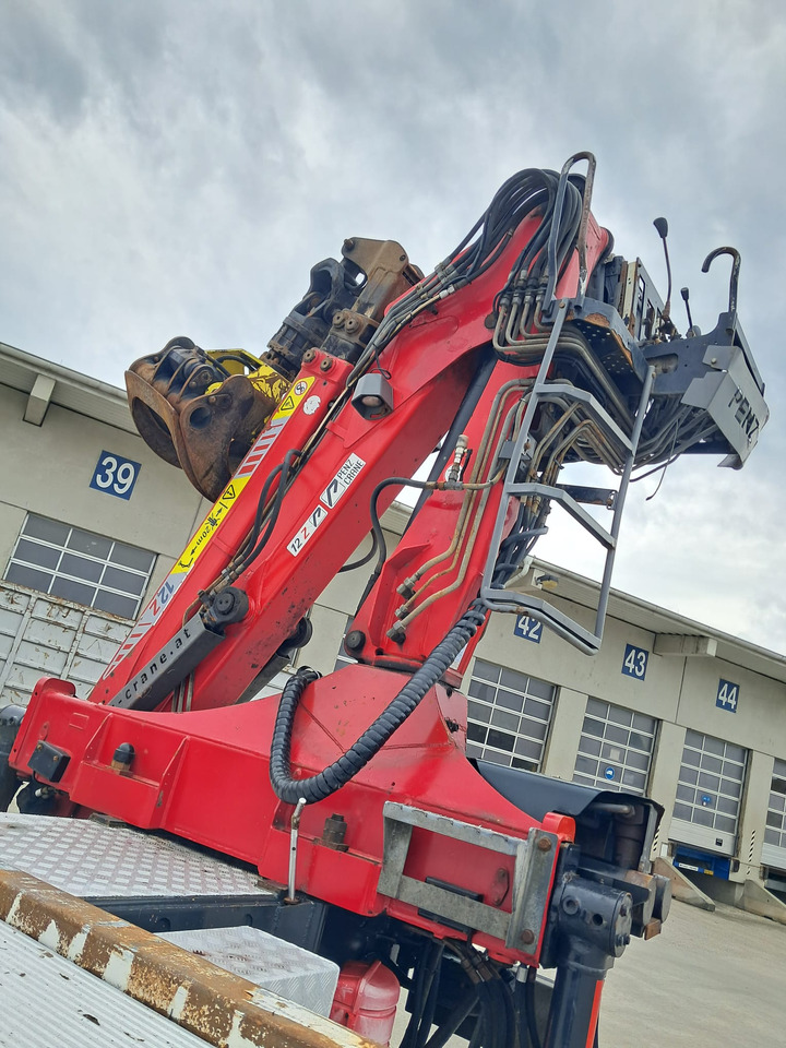 Rönkszállító teherautó, Darus autó SCANIA G 490 6x6 Blatt-Blatt | Klima | Schaltgetriebe | Euro 6 | Penz-Kran 12Z |: 9 kép.