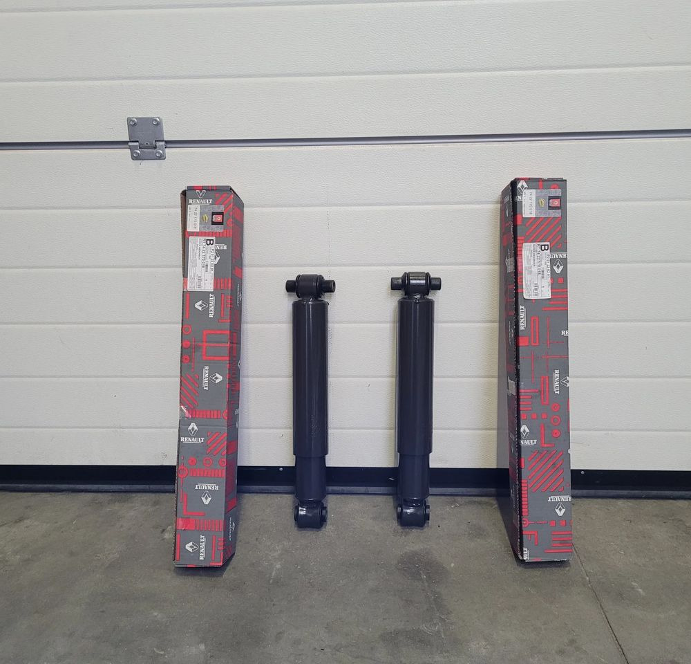 AMORTYZATORY NOWE ORYGINAL RENAULT RANGE T GAMA 742217018 22170016 - Lengéscsillapító - Teherautó: 1 kép. AMORTYZATORY NOWE ORYGINAL RENAULT RANGE T GAMA 742217018 22170016 - Lengéscsillapító - Teherautó: 1 kép.