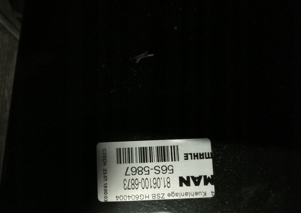 Chłodnice CHŁODNICA MAN TGS MEHLE 81.06100-6873 - Radiátor - Teherautó: 3 kép. Chłodnice CHŁODNICA MAN TGS MEHLE 81.06100-6873 - Radiátor - Teherautó: 3 kép.