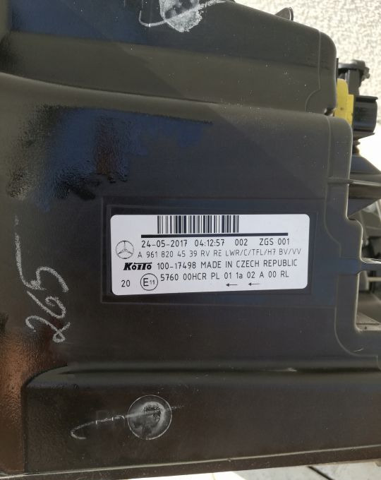 Lampy MERCEDES ACTROS Mp4 Antos ORYGINAŁ - Fényszóró - Teherautó: 3 kép. Lampy MERCEDES ACTROS Mp4 Antos ORYGINAŁ - Fényszóró - Teherautó: 3 kép.