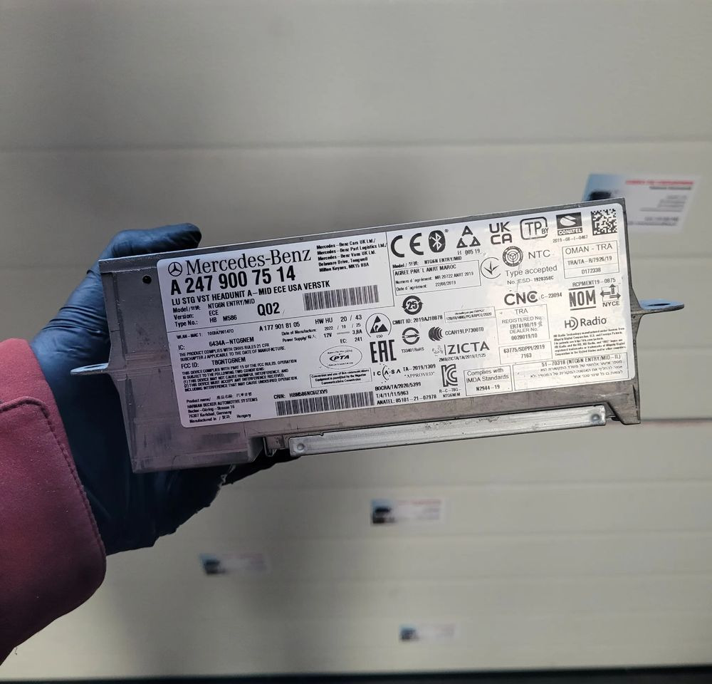 STEROWNIK KOMPUTER MERCEDES A2479007514 - ECU - Teherautó: 1 kép. STEROWNIK KOMPUTER MERCEDES A2479007514 - ECU - Teherautó: 1 kép.