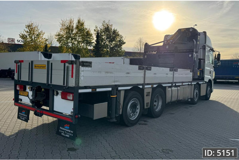 DAF CF 530 SC, Euro 6, Palfinger PK76002-EH / 76 TM / Twistlocks / TOP condition! - Darus autó: 4 kép. DAF CF 530 SC, Euro 6, Palfinger PK76002-EH / 76 TM / Twistlocks / TOP condition! - Darus autó: 4 kép.