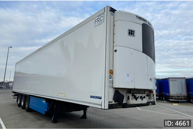 Krone SD / BPW Drum / Thermoking Dual temp / Palletbox - Félpótkocsi hűtős: 4 kép. Krone SD / BPW Drum / Thermoking Dual temp / Palletbox - Félpótkocsi hűtős: 4 kép.