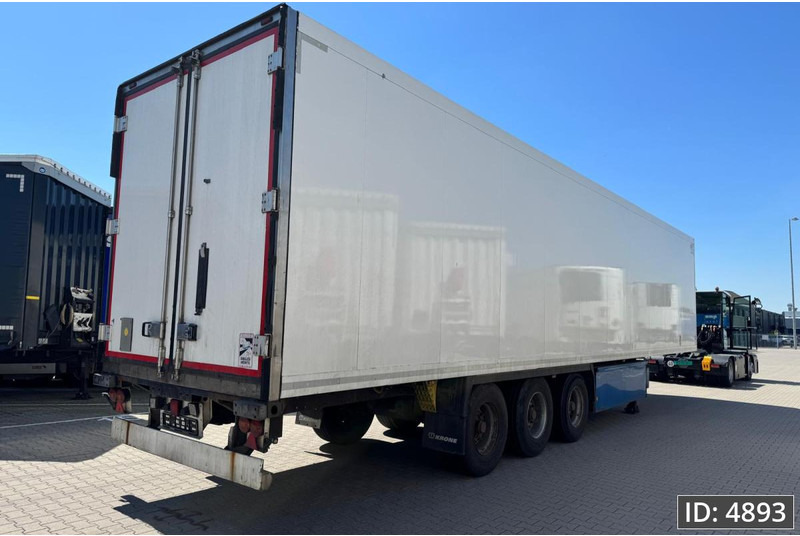 Krone SD / Carrier Vector 1550 / Palletbox / BPW Drum - Félpótkocsi hűtős: 3 kép. Krone SD / Carrier Vector 1550 / Palletbox / BPW Drum - Félpótkocsi hűtős: 3 kép.