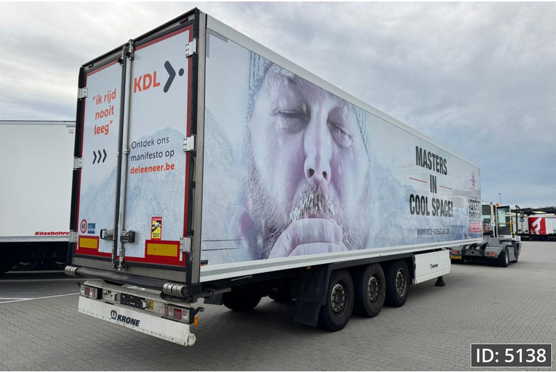 Krone SD / Disk brakes / Palletbox / Vector 1550 - Félpótkocsi hűtős: 3 kép. Krone SD / Disk brakes / Palletbox / Vector 1550 - Félpótkocsi hűtős: 3 kép.