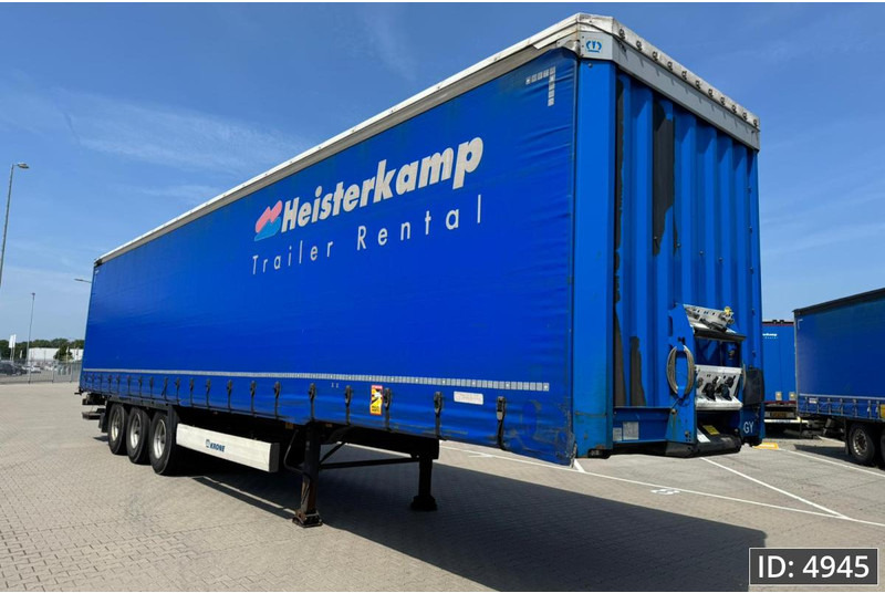 Krone SD / Sideboards / Drum brakes / DHOLLANDIA 2000KG - Ponyvás félpótkocsi: 5 kép. Krone SD / Sideboards / Drum brakes / DHOLLANDIA 2000KG - Ponyvás félpótkocsi: 5 kép.