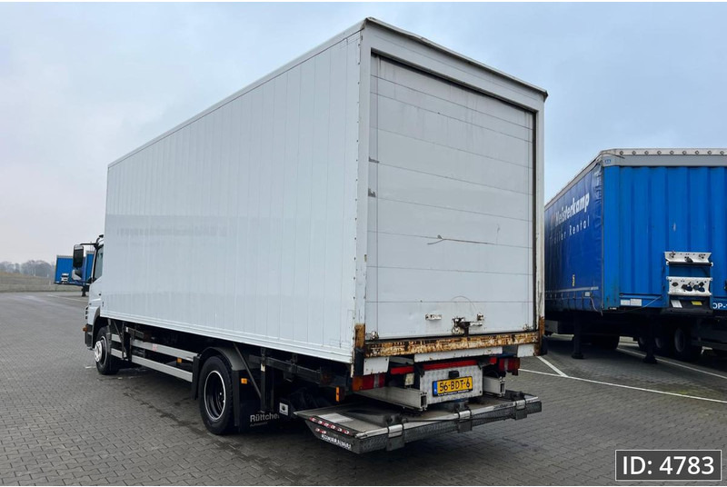 Mercedes-Benz Atego 1218 Day Cab, Euro 5, BDF / EPS automatic / standklima / DHOLLANDIA 2000KG - Cserefelépítményes teherautó: 2 kép. Mercedes-Benz Atego 1218 Day Cab, Euro 5, BDF / EPS automatic / standklima / DHOLLANDIA 2000KG - Cserefelépítményes teherautó: 2 kép.